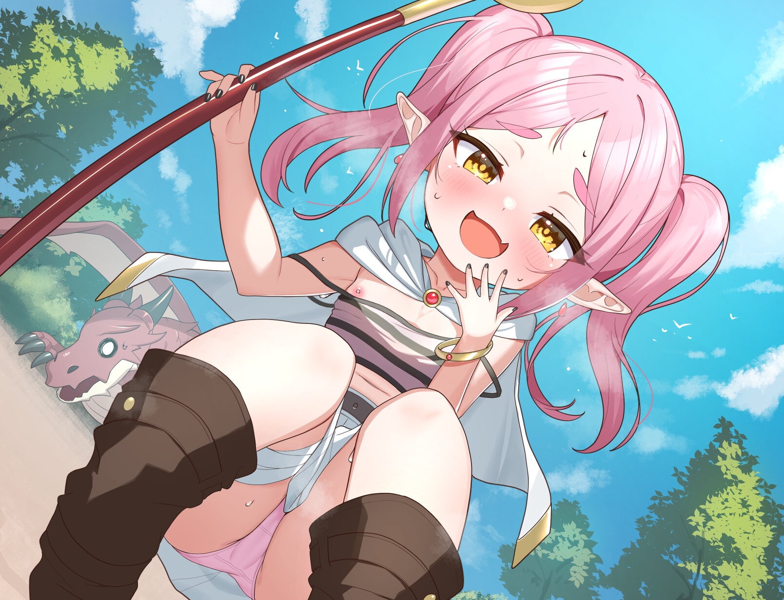 【KU100】天才メ〇ガキ白魔道士の処女おまんこをオレの絶倫ちんぽでわからせたい【1時間30分/ファンタジー/オホ声】