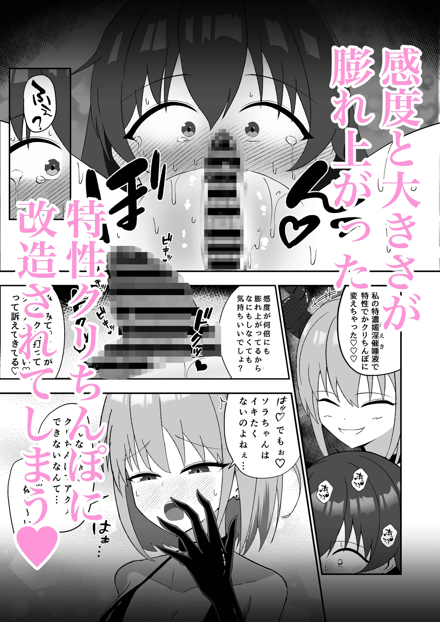 ソラちゃんは淫魔の性玩具になりました