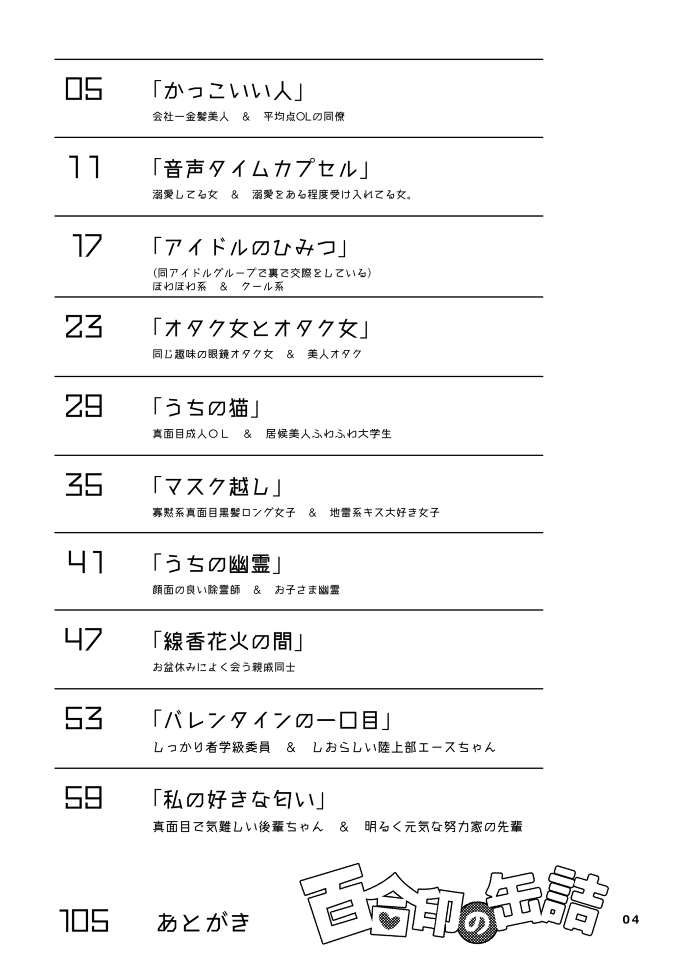 百合印の缶詰 Collections1～3