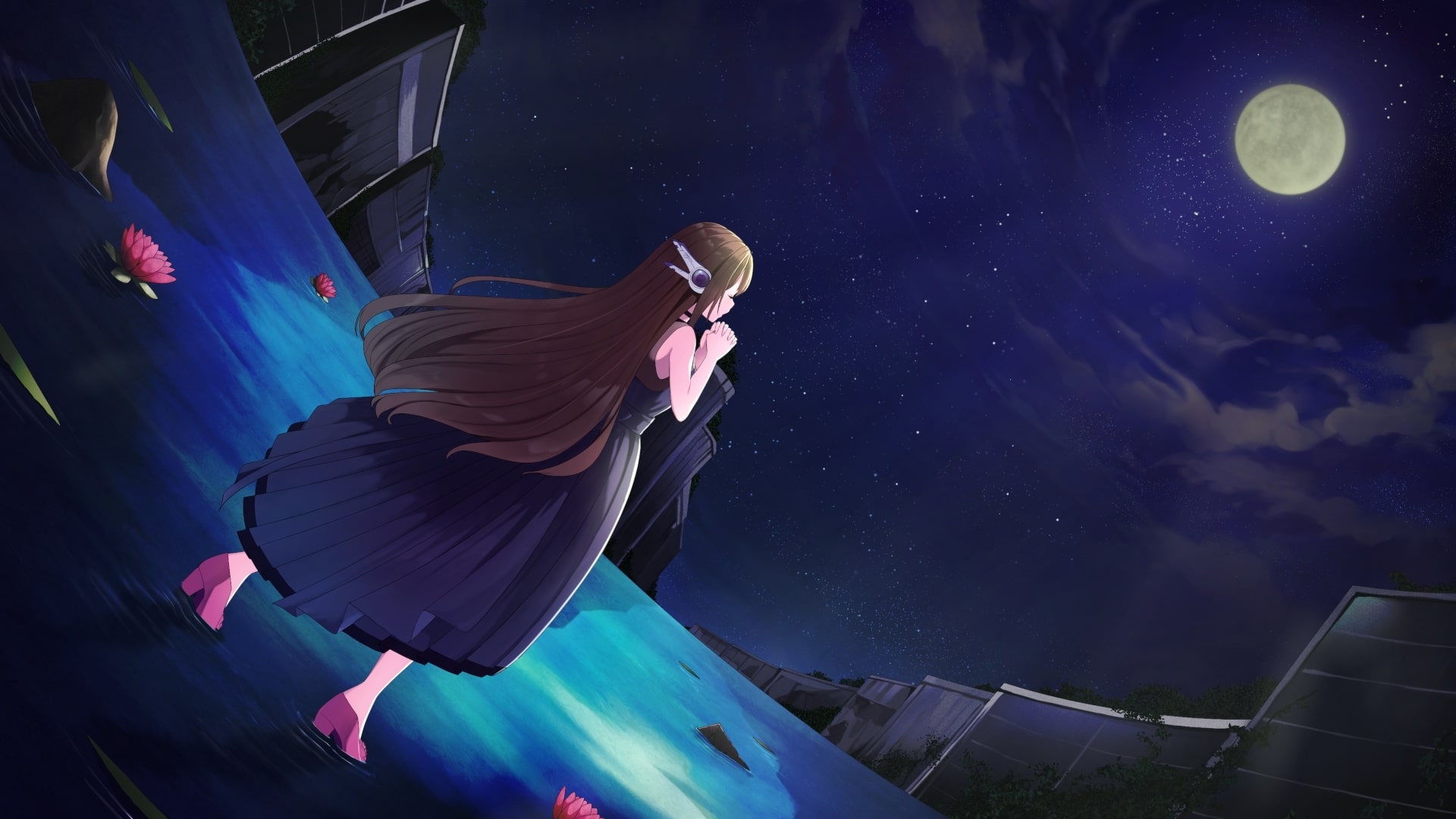 水没廃墟のピアノドロイド【英語版】