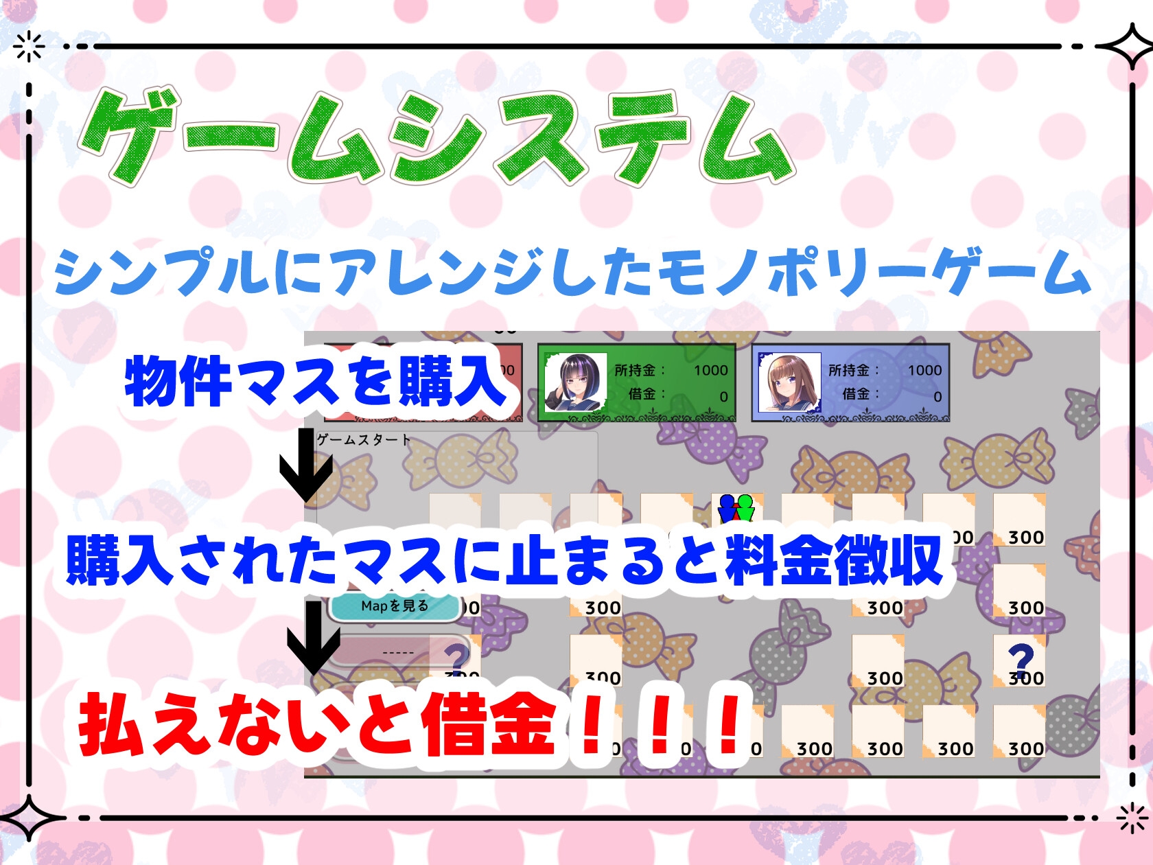 着せ替えモノポリー