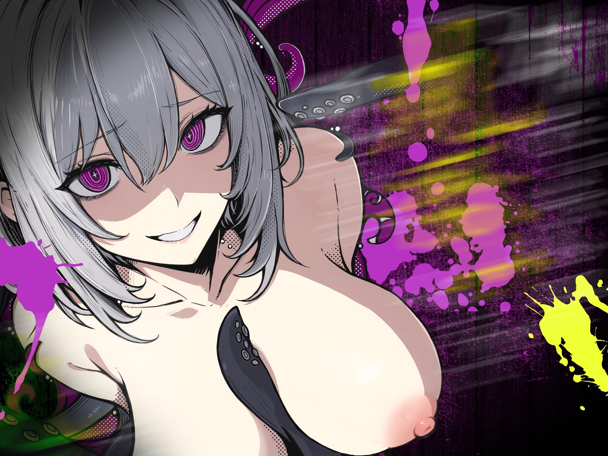 【触手姦×産卵×異形えっち】「姉だったもの」に<丸吞み>されて苗床「嫁」として冒涜的に出産させられる話【逆アナル】