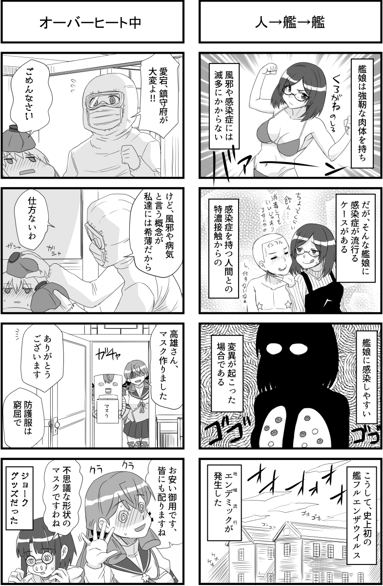 艦フルエンザにご用心