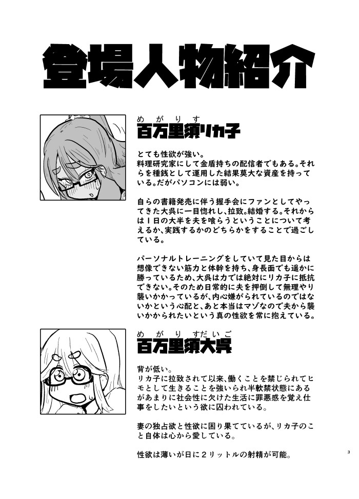 リカこさんとのえっちにっき