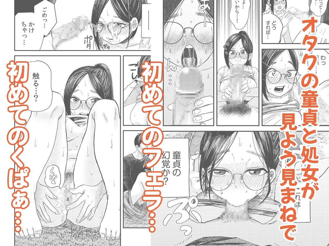 オタク同士の童貞処女がはじめてのセックスをする話 1