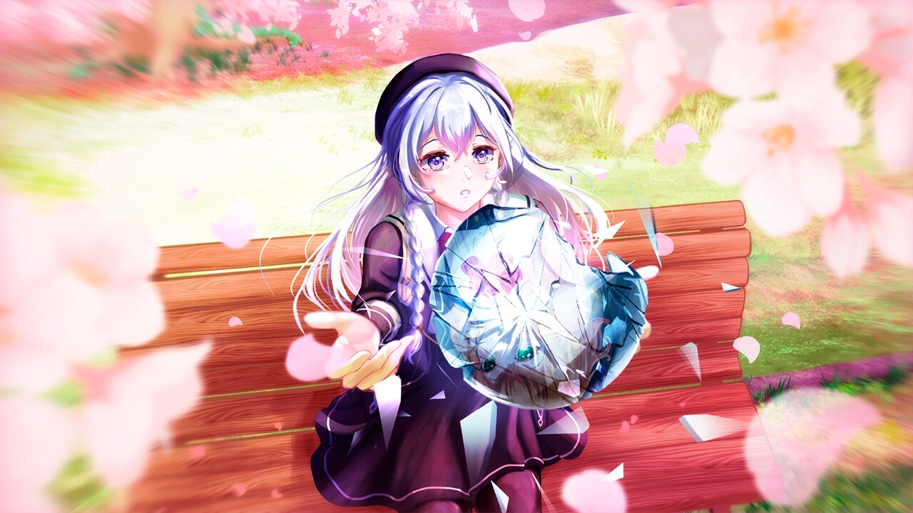 ステンドグラスに光を灯して