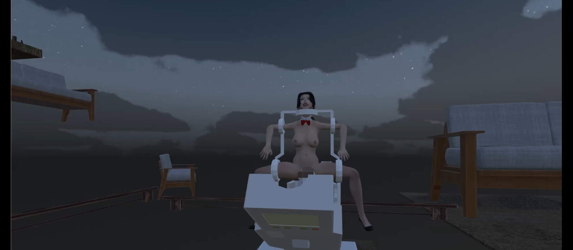 巨乳な悪霊を機械○調教した件