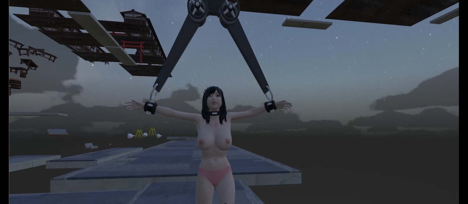 巨乳な悪霊を機械○調教した件