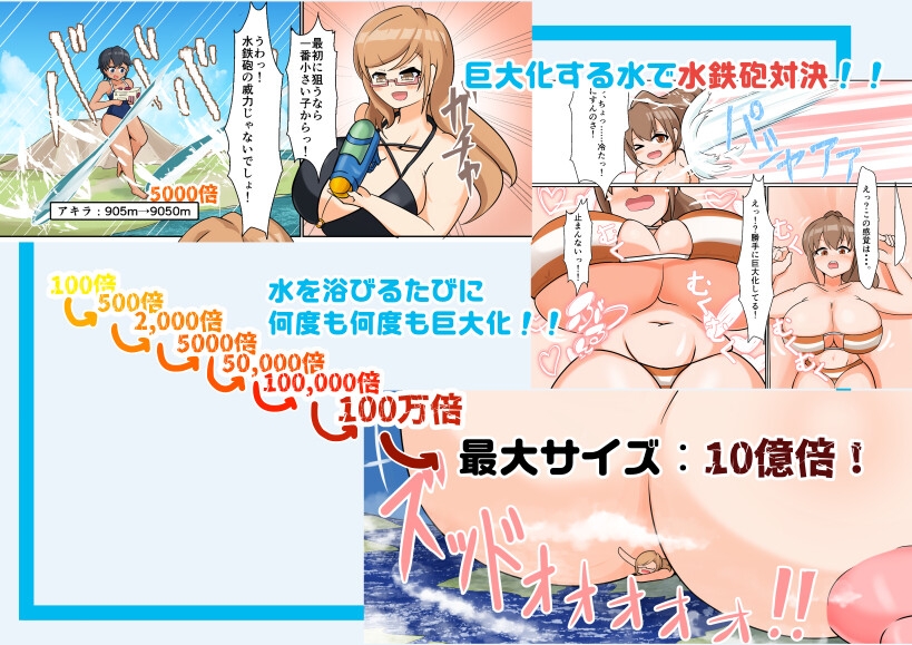 タダンダン3 夏だ！海だ！巨大娘だ！