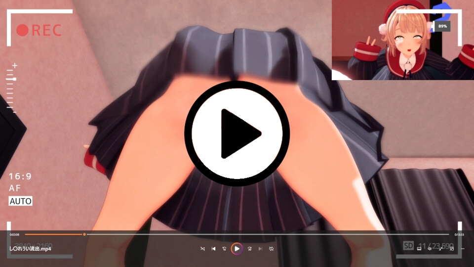 [MMD]う〇まま、催○術をかけられる。