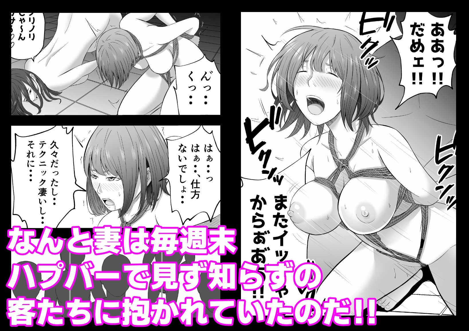 今夜、俺の妻がハプバーで・・。