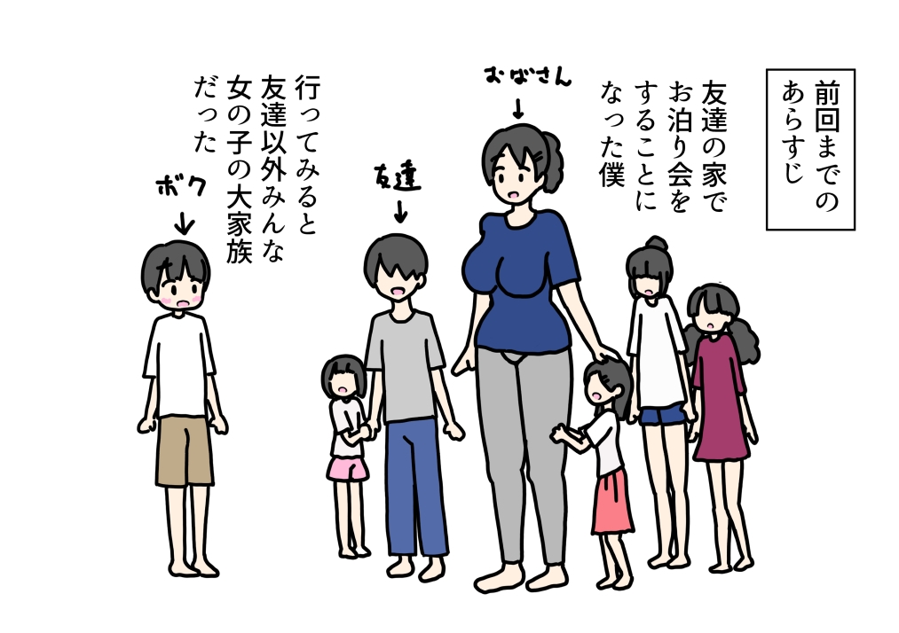 お泊り会の夜友達のお母さんとセックスしちゃった話