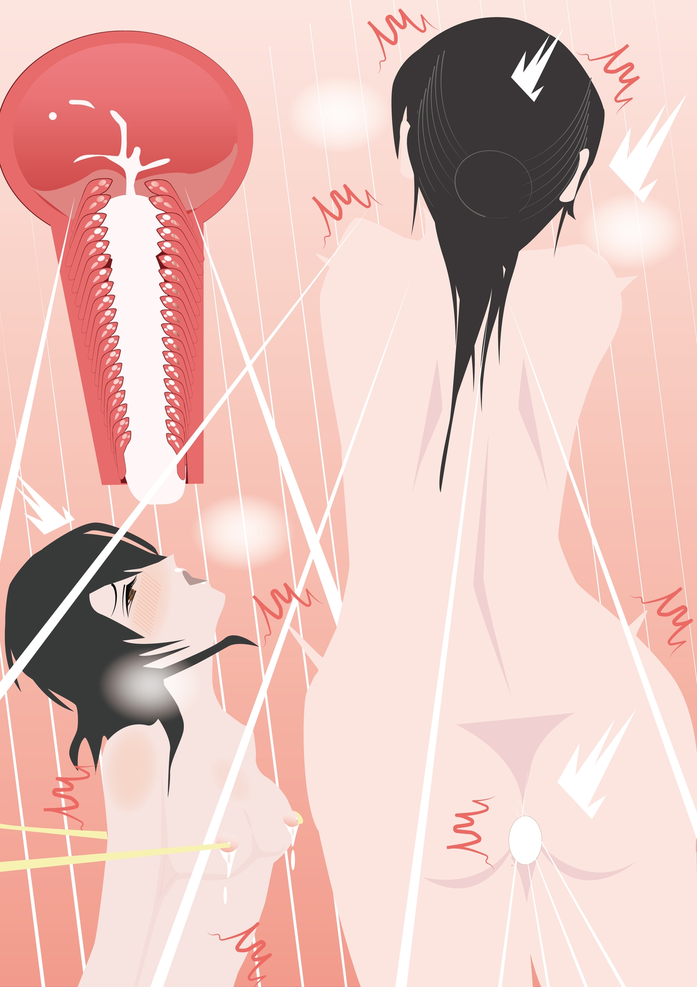 【女性向け性感エステ】ナカと同時に両乳首・クリトリスを攻められ、媚薬中出し、女性性を引き出される