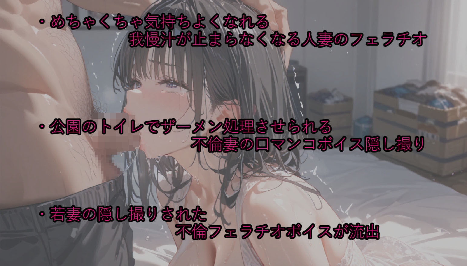 オナニーが捗る隠し撮りされた人妻たちの口マンコボイス