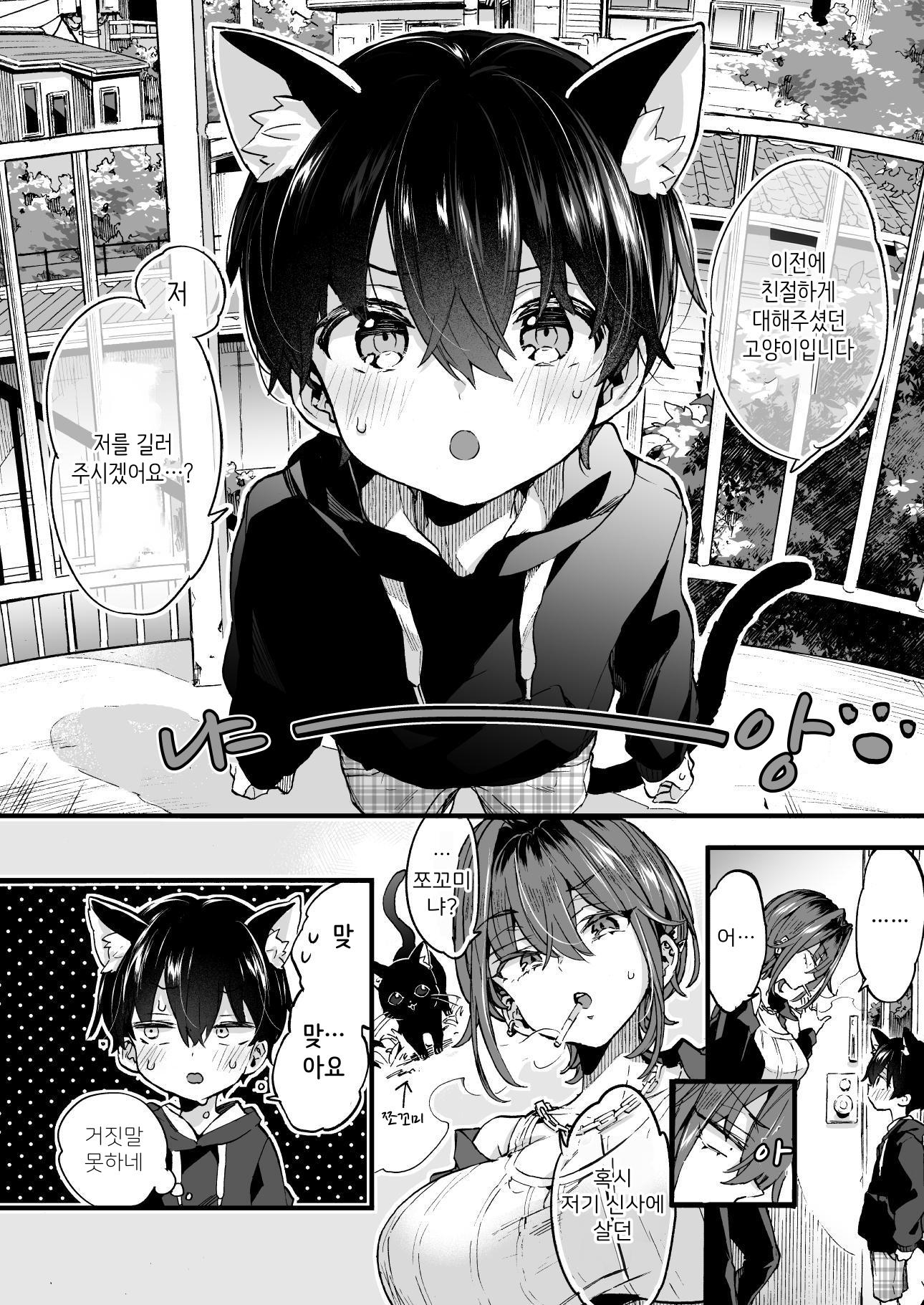 【韓国語版】ちょっと怖いおねーさんに飼ってもらう事になりました。