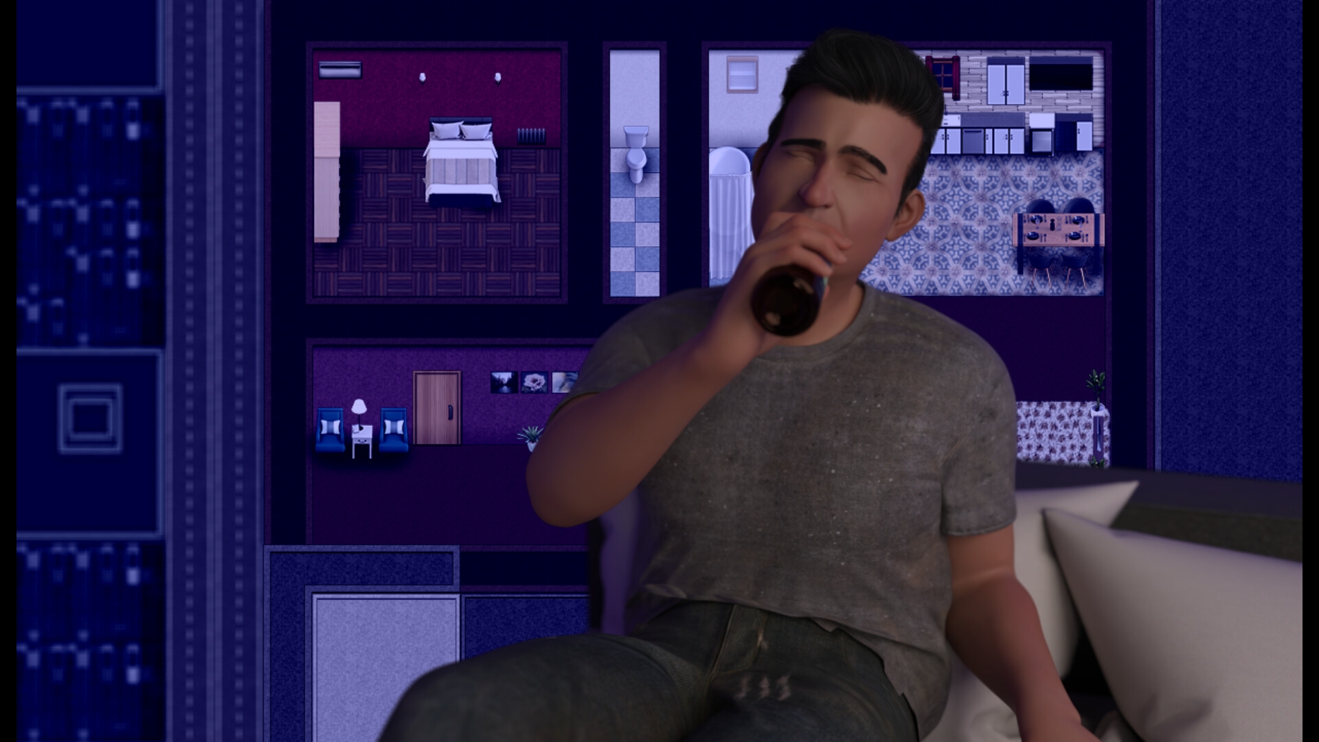 I’m Falling for My Sexy Neighbor: And Her Drunk Husband Has No Clue