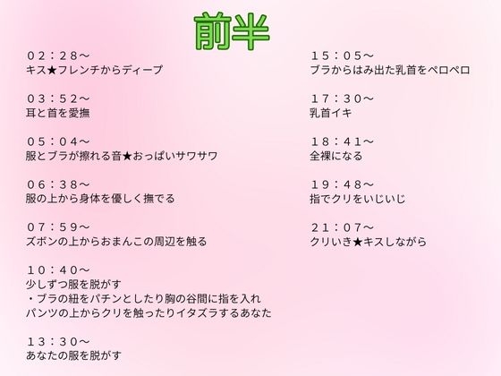 【あまあま×スローセックス】あまあまの極み★スローセックスでゆったりしたあま～いひと時を