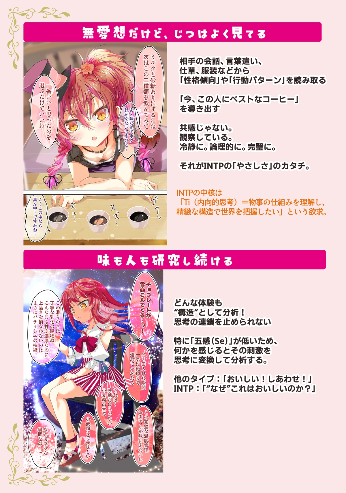 あのこを落とせ！恋する話のMBTI戦略