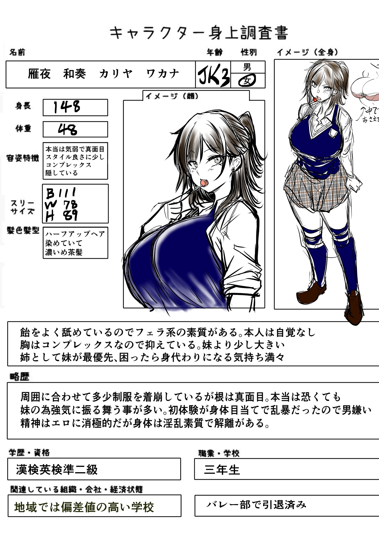 バイブスキャラ表