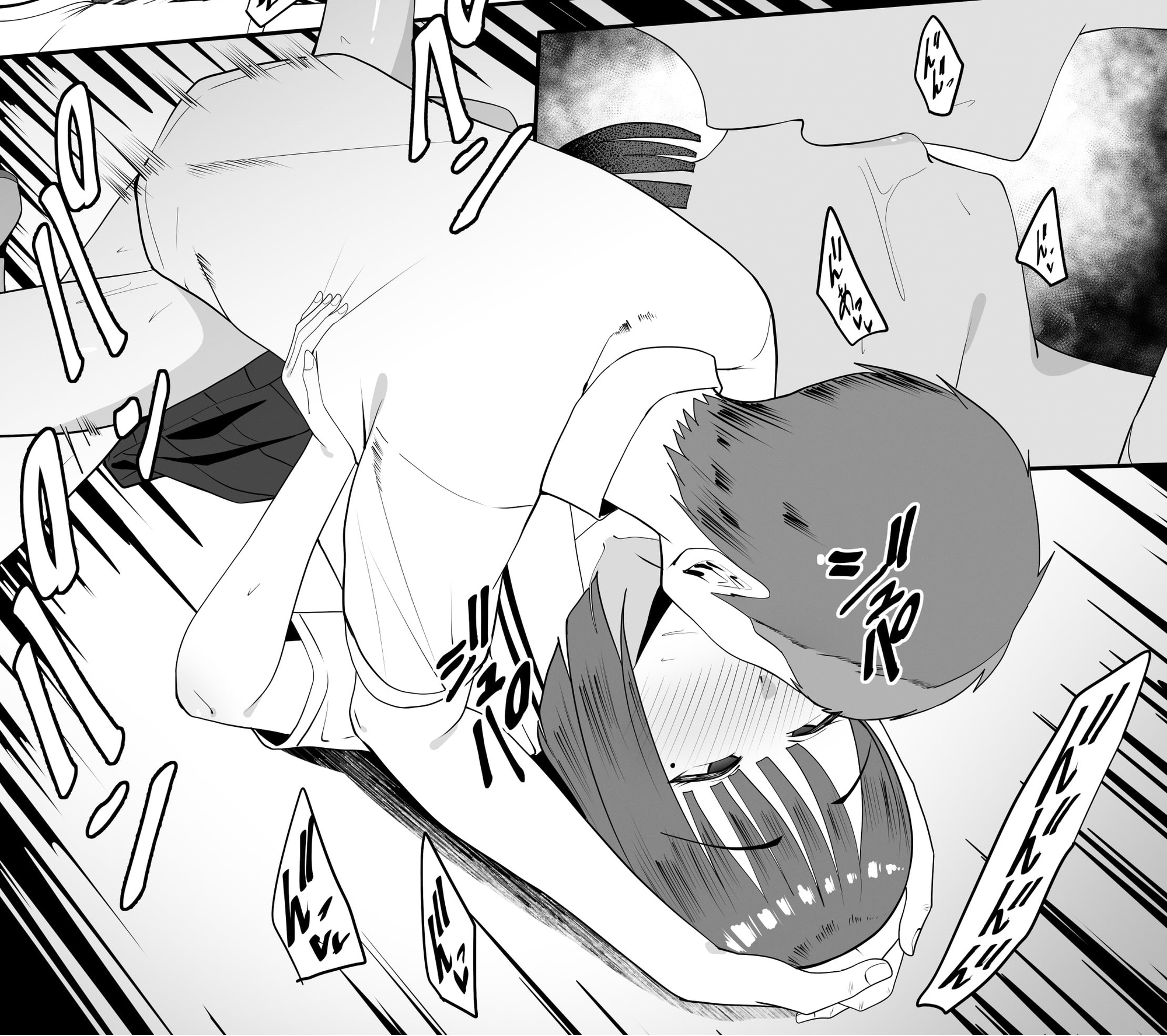 クラスメイトと勉強中にセックスする流れになったが、なにか蚊帳の外