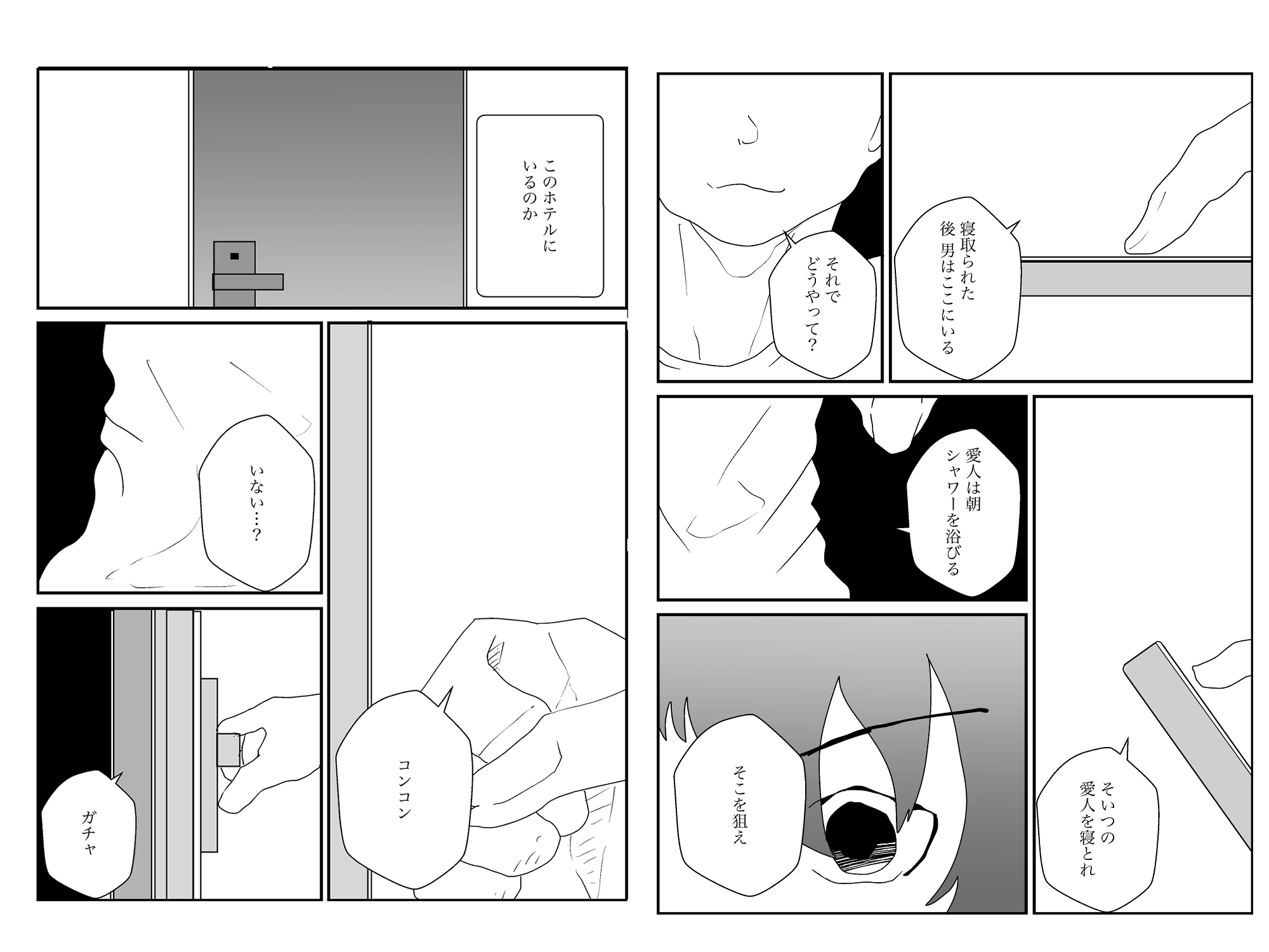 寝取られた男、寝取り返す