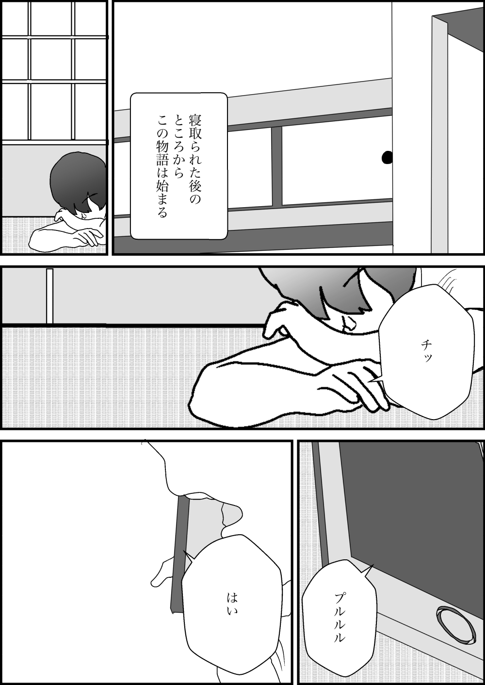 寝取られた男、寝取り返す