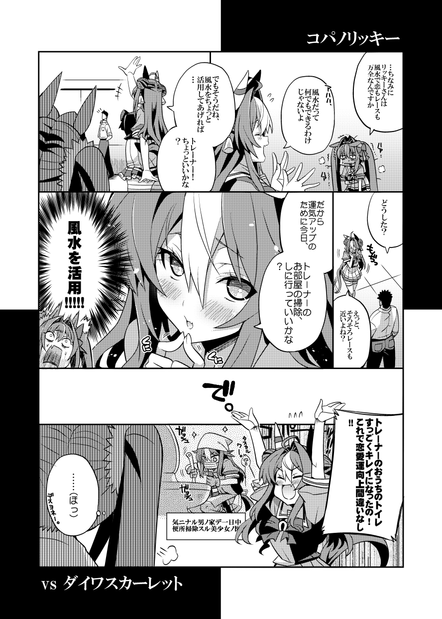 vs ダイワスカーレット全