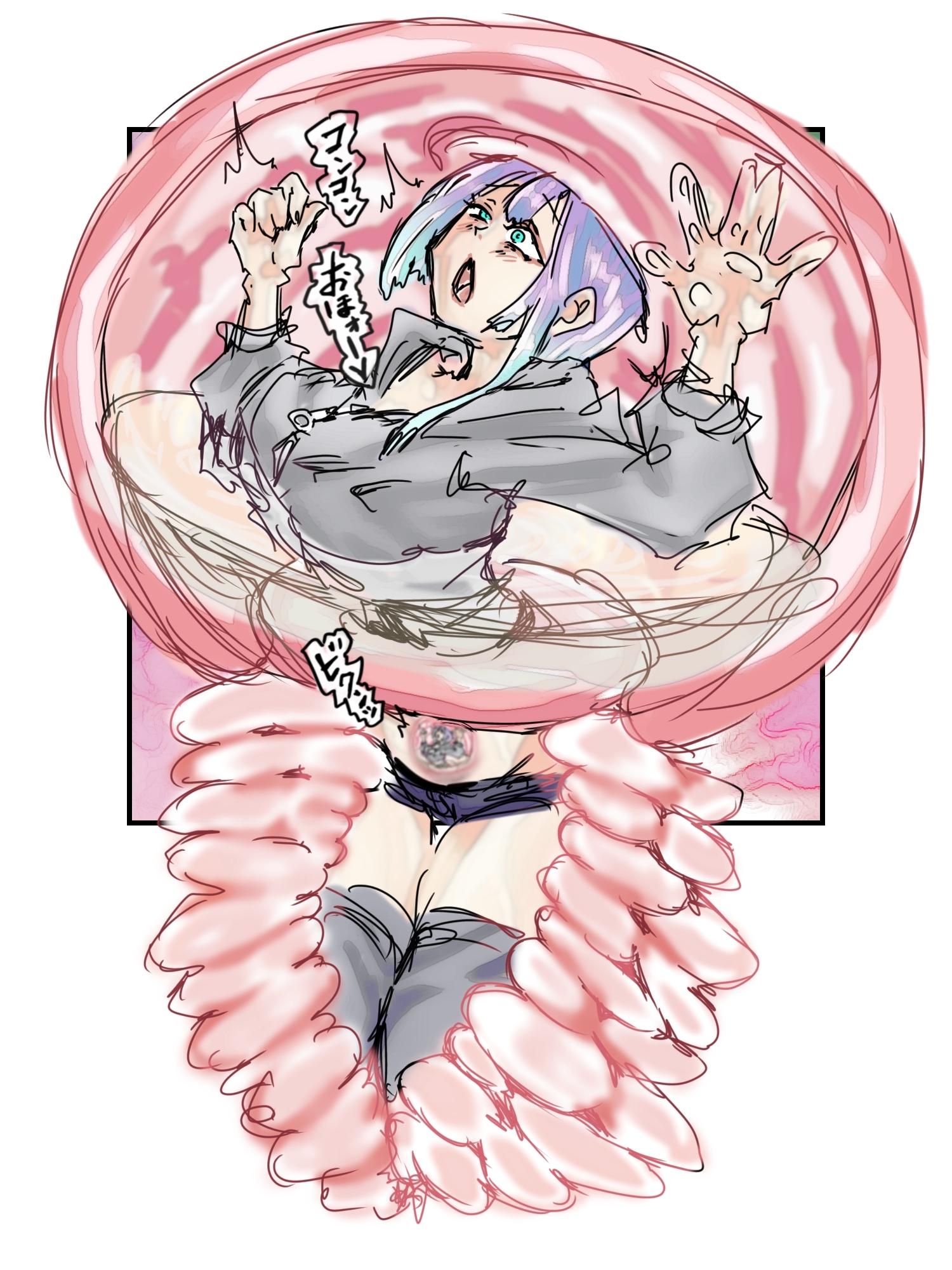 【着衣版】1コマ漫画 ラフ案シリーズ 第二巻