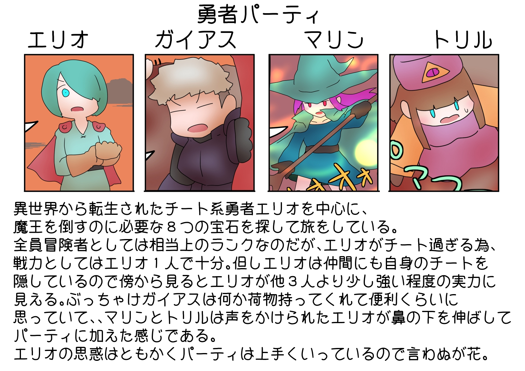 勇者エリオの体内冒険記