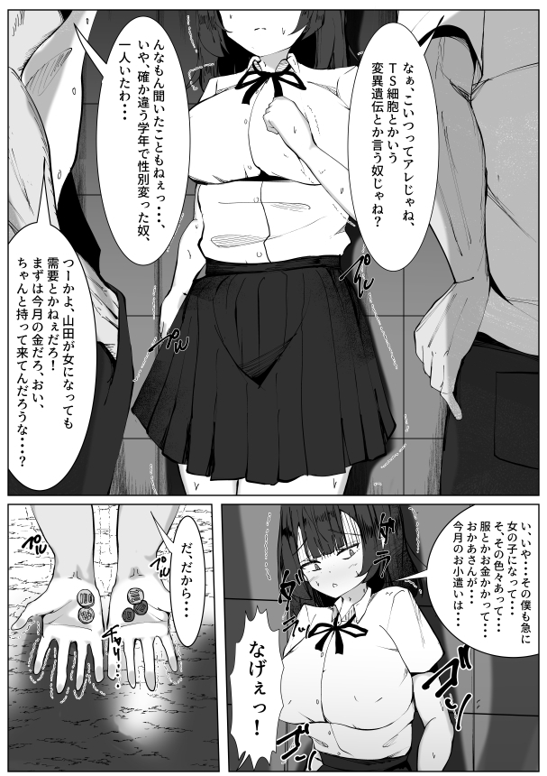 虐められっ子の僕がTSしたら・・・～虐められて初めて感じる快楽に僕はメスを覚えてしまう～