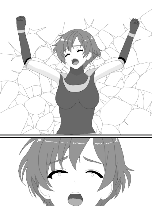 くすぐりヒロイン5戦隊ブルーくすぐり地獄