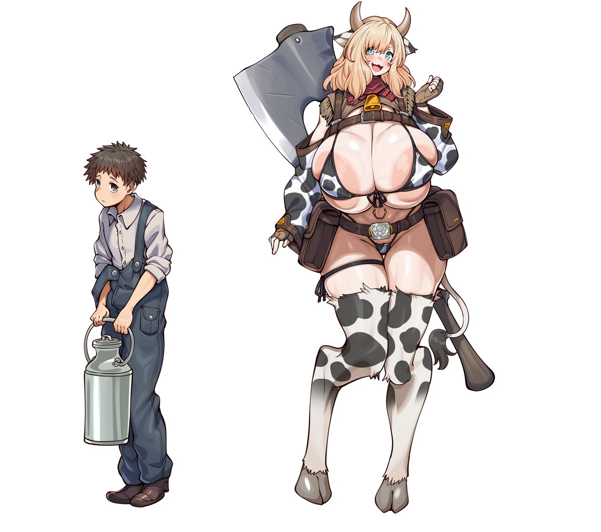 モンスター娘に襲われるASMR～ミノタウロスのマイア編～【ルート分岐あり】