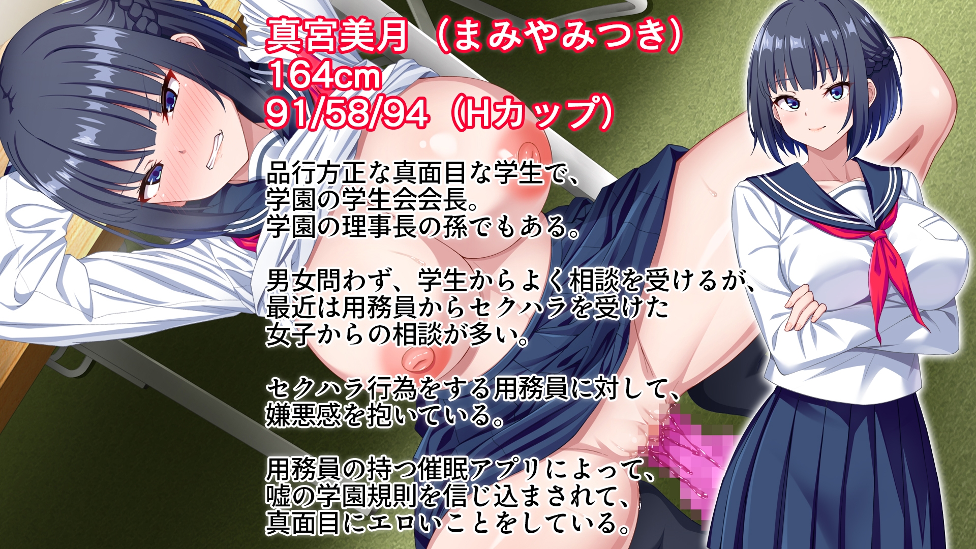 【CG集版】俺を嫌いな品行方正な会長様を、常識改変で卑猥な性処理メス豚に堕とす