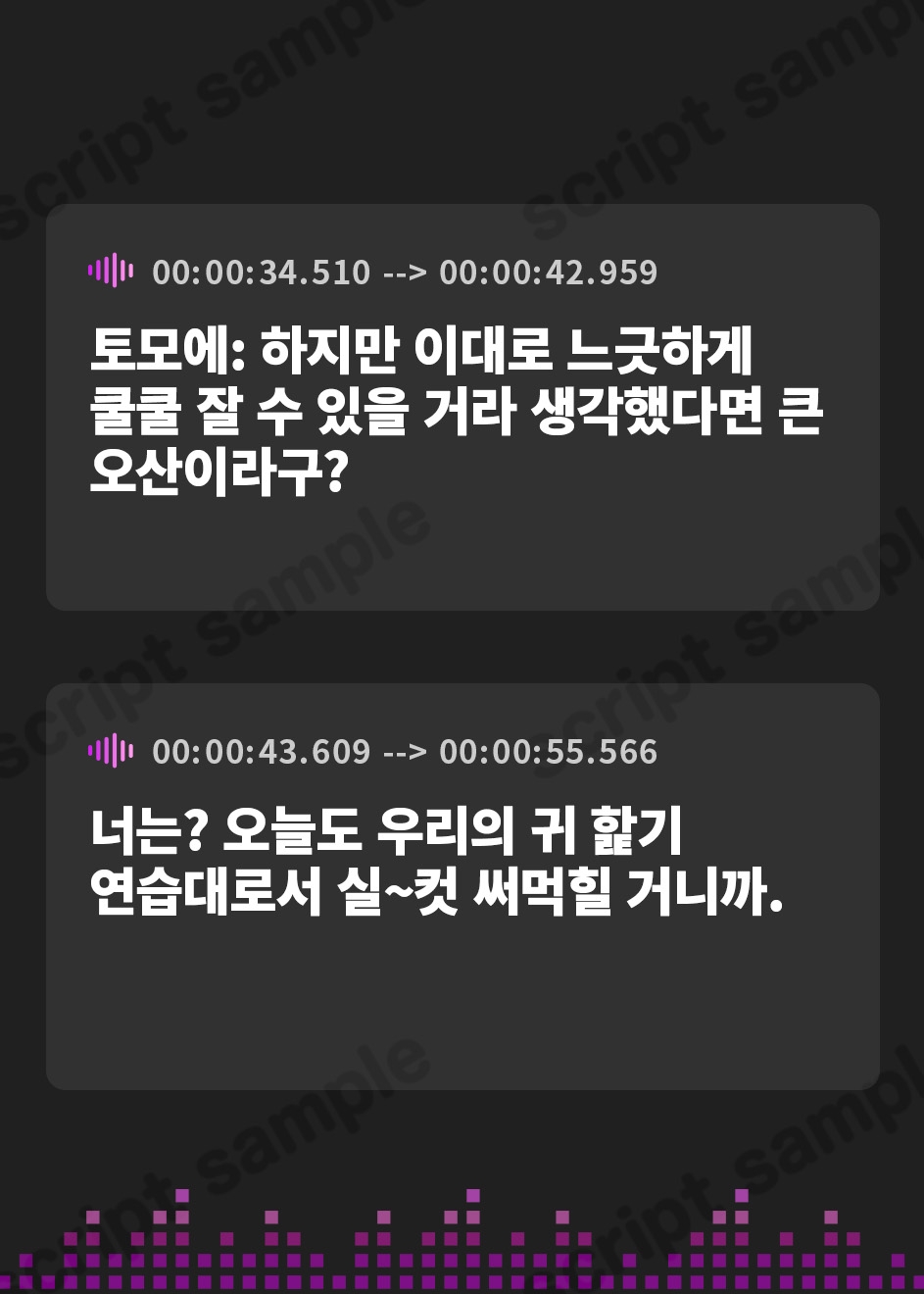 【韓国語版】【究極耳舐め】エッチなお姉ちゃんたちの耳舐め練習 ～大好きな二人の恋人にお耳を舐めしゃぶられる日常～