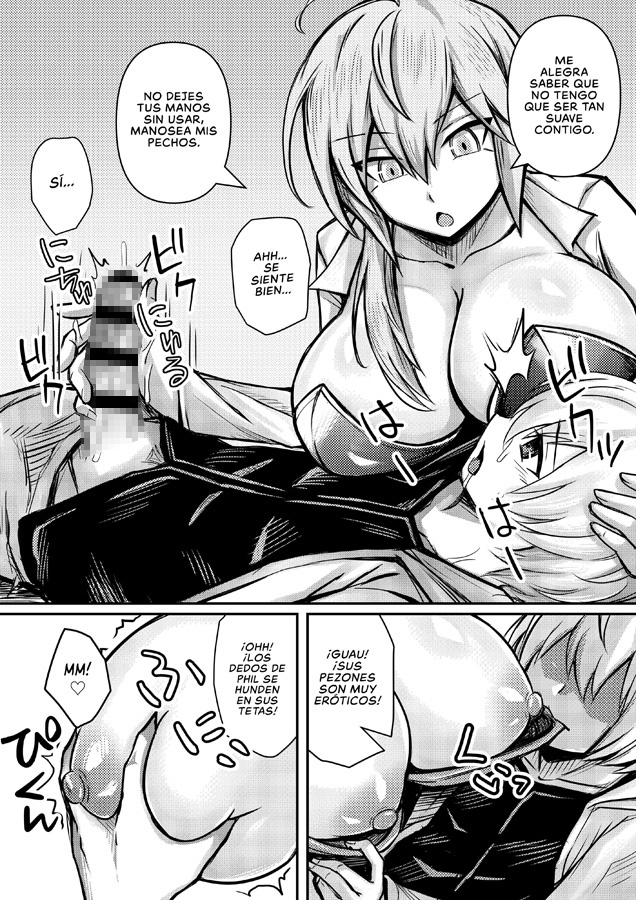 【スペイン語版】デカ乳魔族は 人間のことが分からないから 勇者を屈服させるために エッチをしてみることにした 1