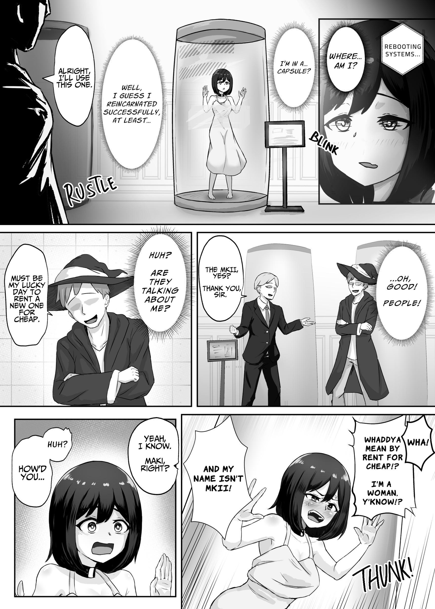 【英語版】『雌豚セクサロイド転生』～変態ボディ交換で無様性癖ラーニング～