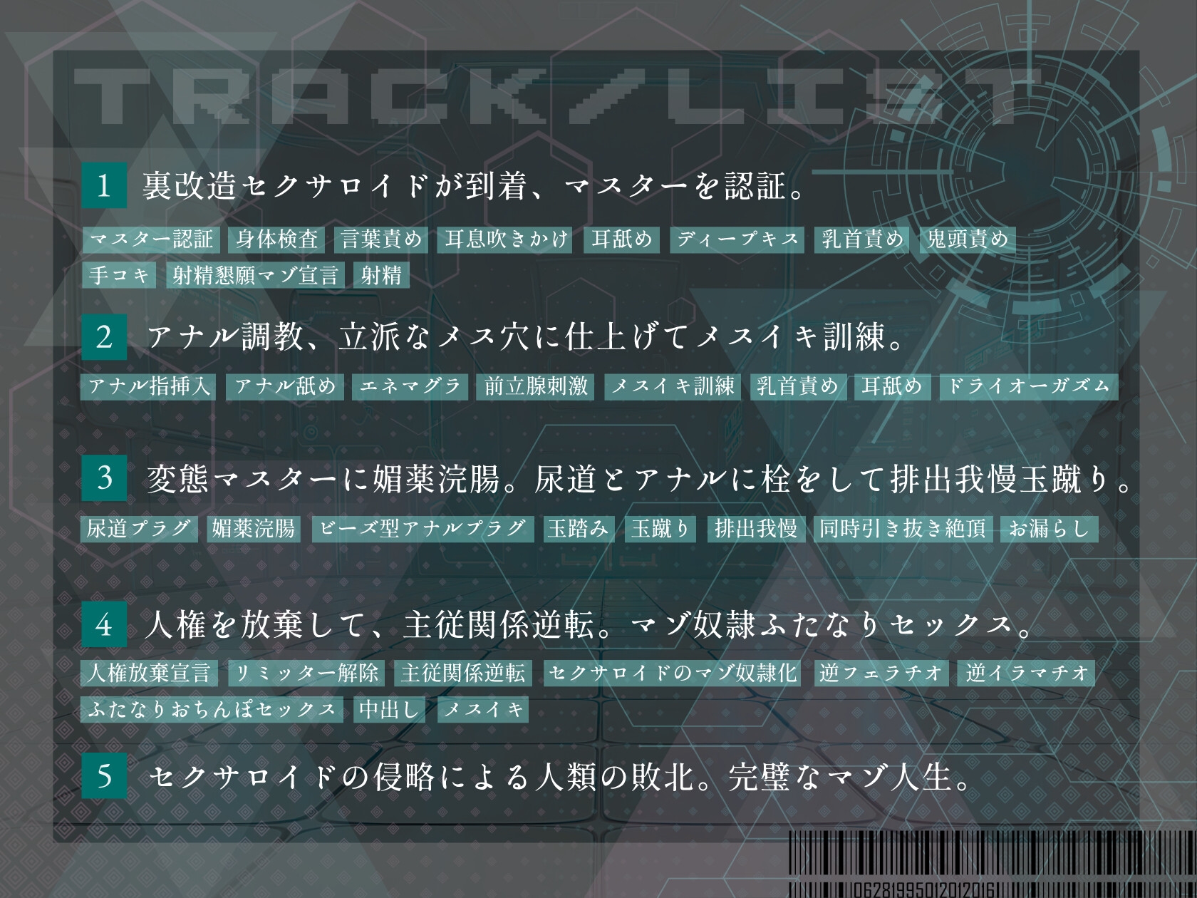 【ドM向け】裏改造セクサロイドのマゾ奴○になる〜アンドロイドに屈服して人権放棄メス堕ちマゾ絶頂〜