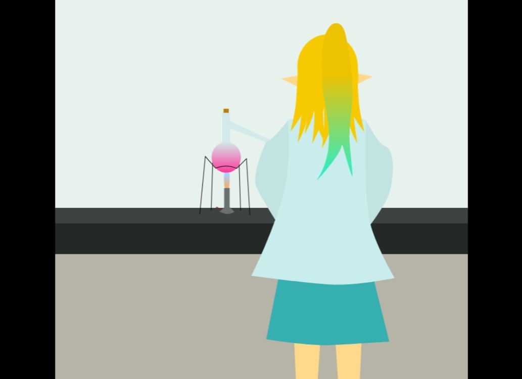 鰺フライエスケープ！擬人化女子が全裸で走る！！