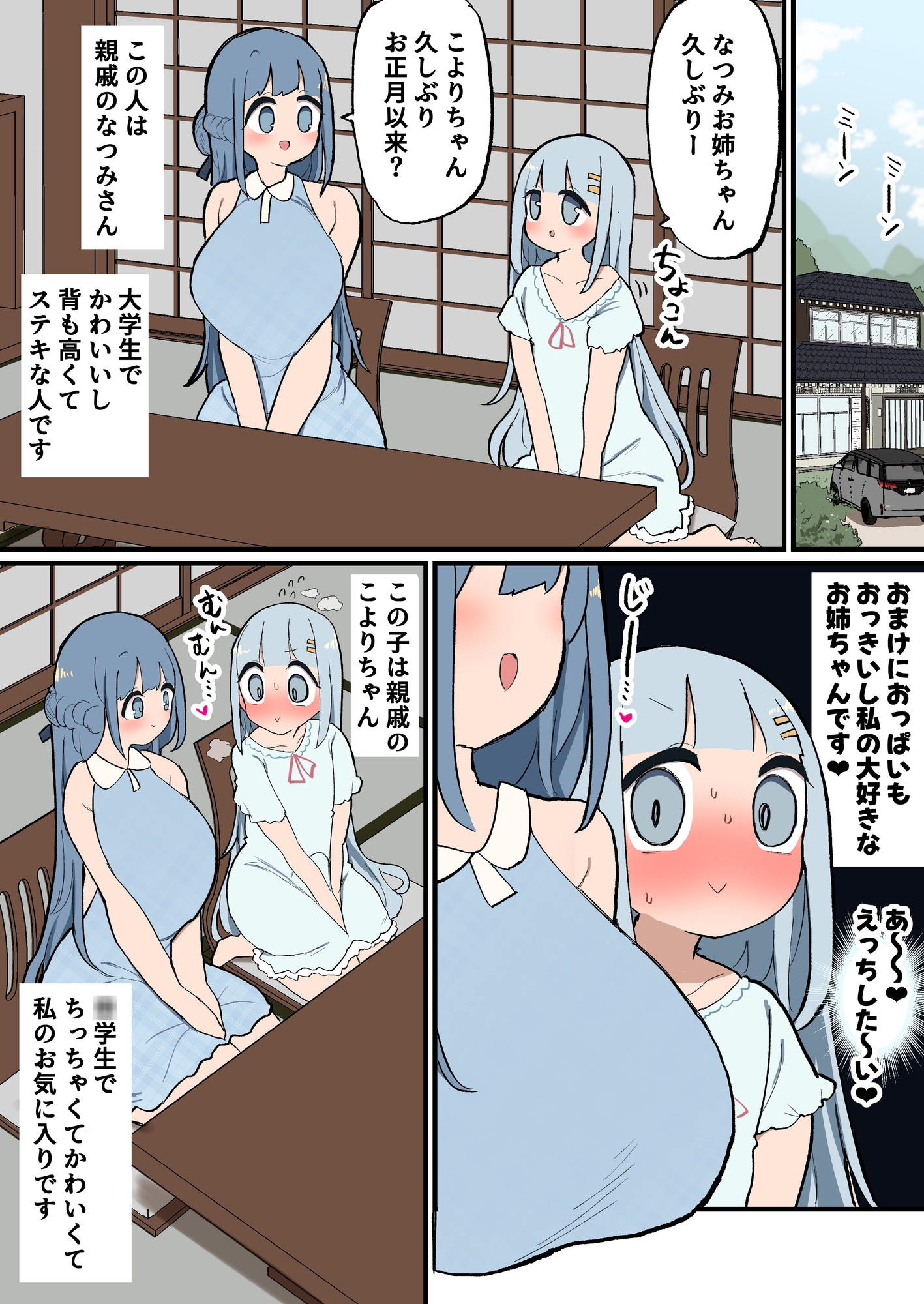 ふたなりエロガキちんぽ~親戚のデカ乳お姉ちゃんと交尾しまくり夏休み~