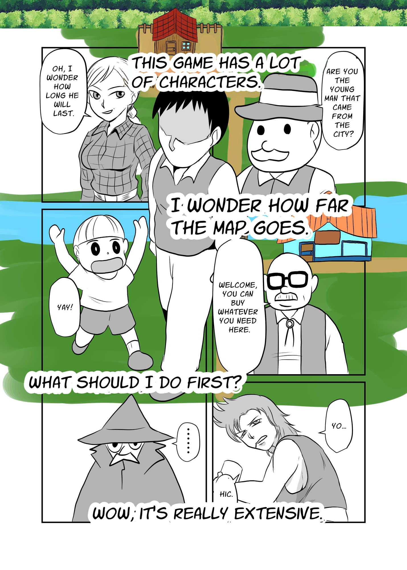 【英語版】NPC姦牧場経営ライフシムゲームで攻略対象外のヒロインの母親をがんばってNTR