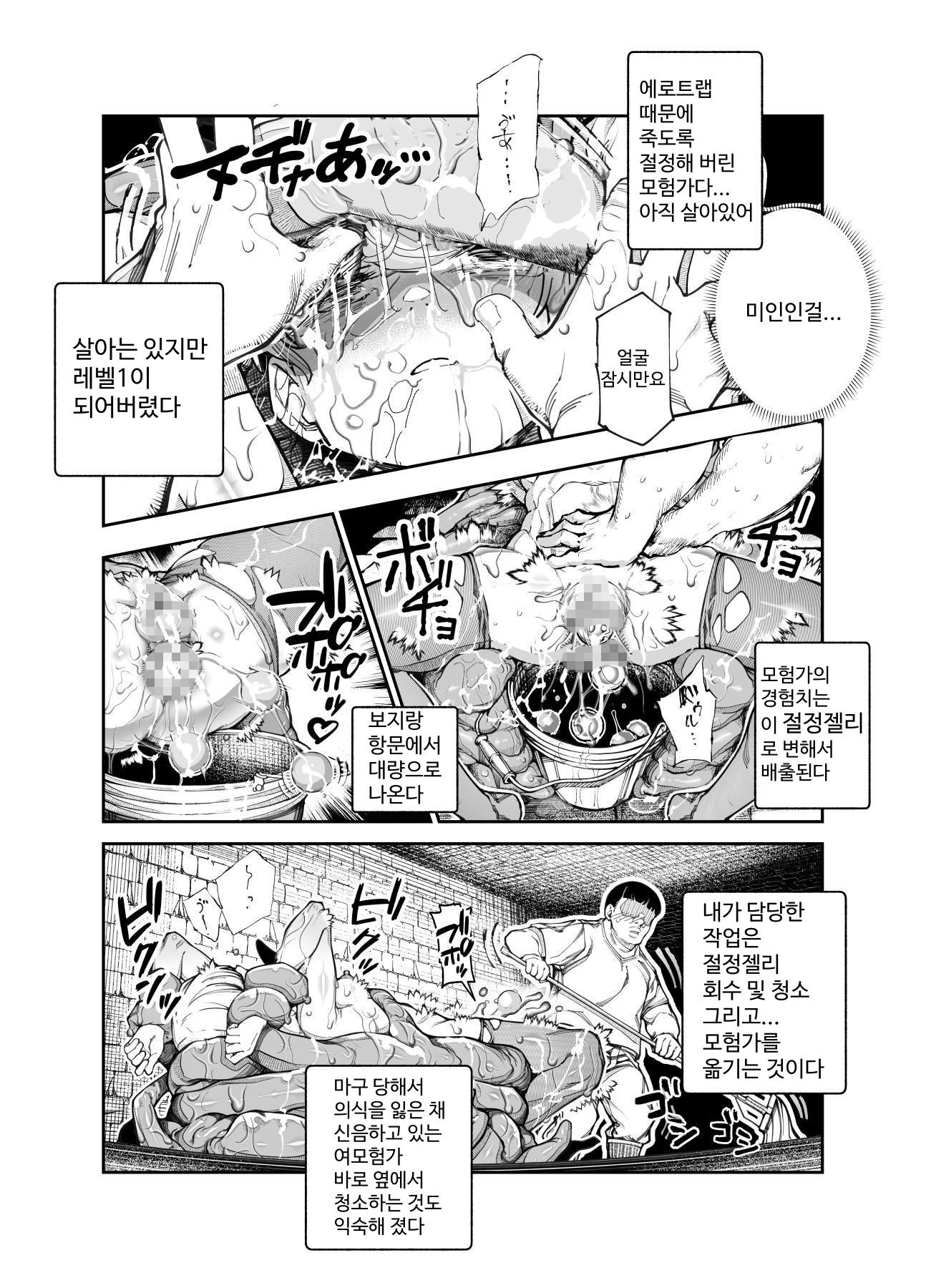 【韓国語版】エロトラップメンテのお仕事EX～経験値全排出してレベル1になった冒険者 つまみ食いしてもいいよね～