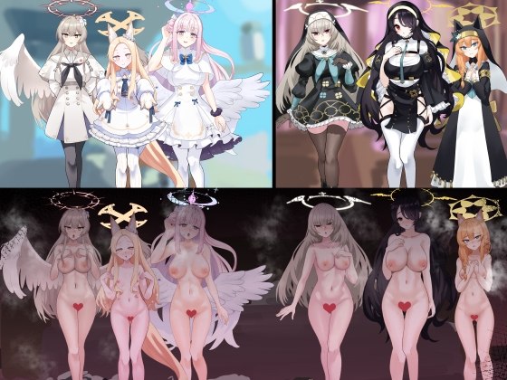 【定点カメラ】トリニティーレズ乱交