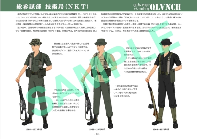 ベトナム共和国軍の軍装 1949-1975 Vol.2