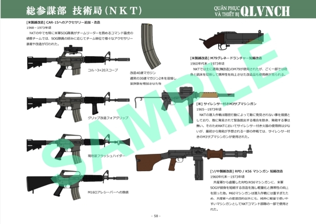 ベトナム共和国軍の軍装 1949-1975 Vol.2