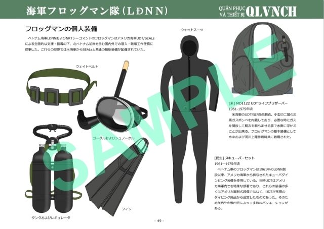 ベトナム共和国軍の軍装 1949-1975 Vol.2