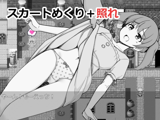 NPCのパンツを見るためRPG世界に転生してきました