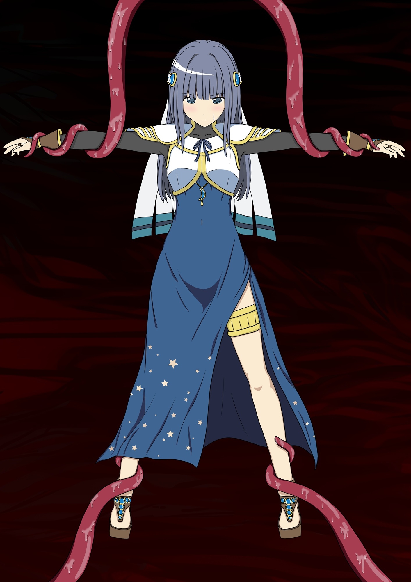 触手調教記録～七〇やちよ～vol.1<服辱編>