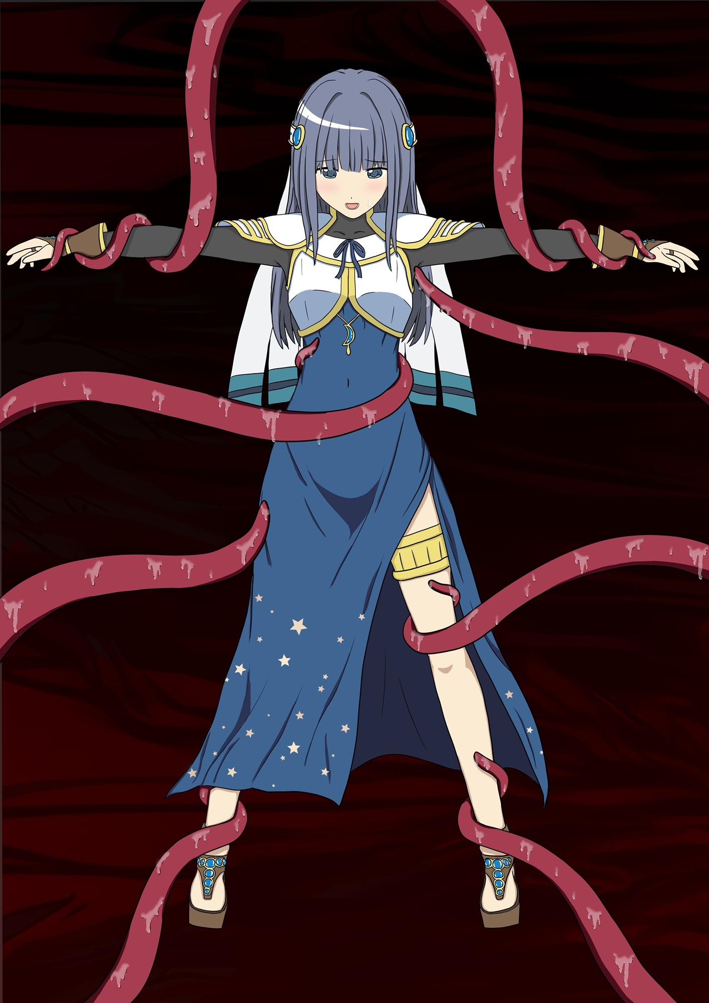 触手調教記録～七〇やちよ～vol.1<服辱編>