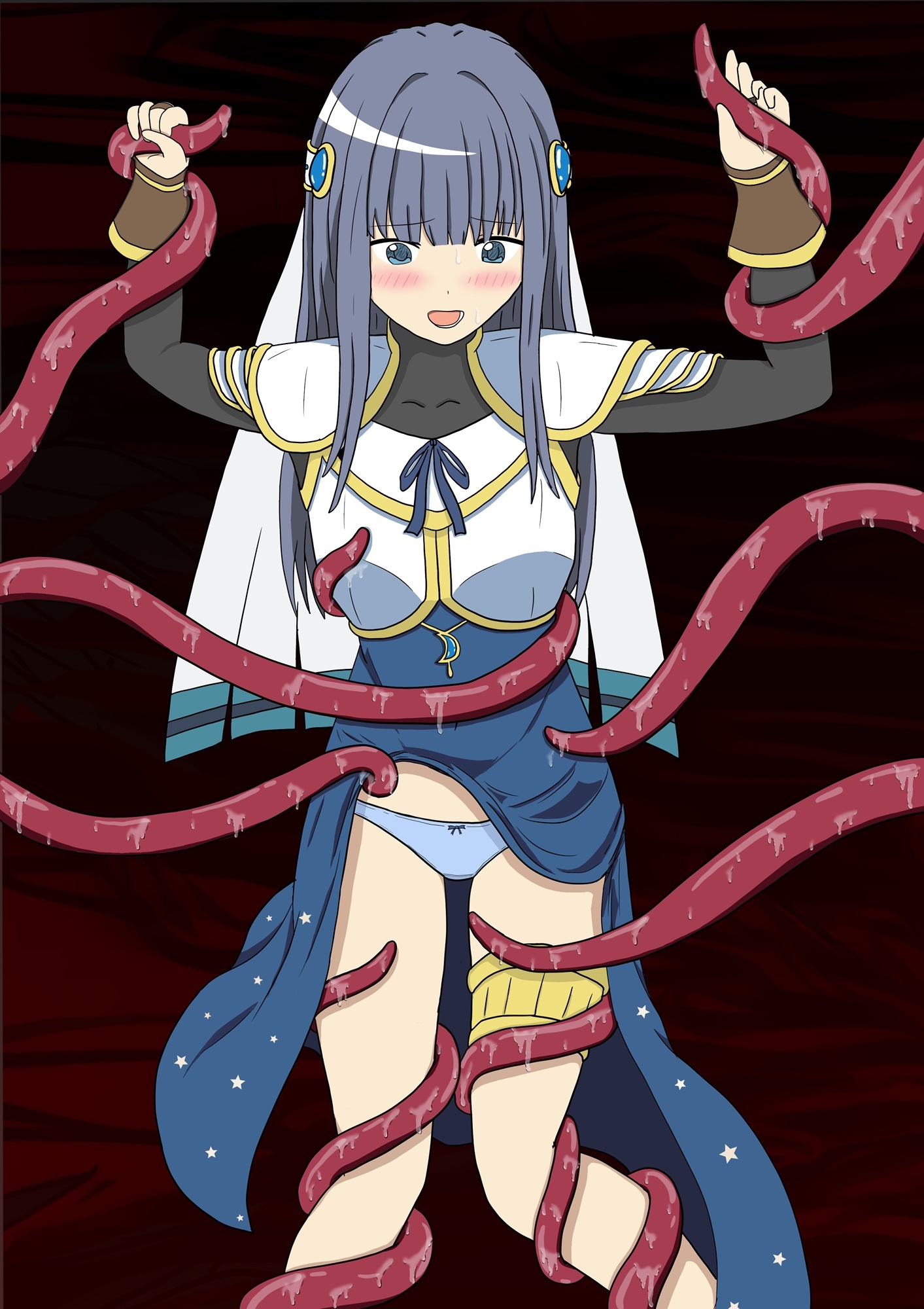 触手調教記録～七〇やちよ～vol.1<服辱編>