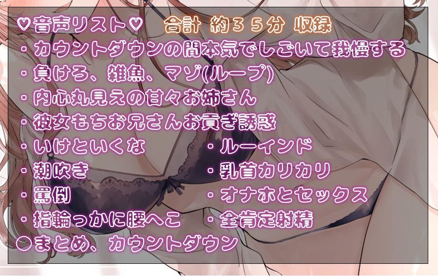 さくっと抜けて何回でも使える！マゾ向け♡短編詰め合わせボイス